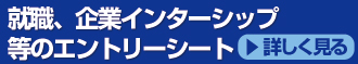 就職、企業インターンシップ等のエントリーシートの作成・代筆・添削サービス